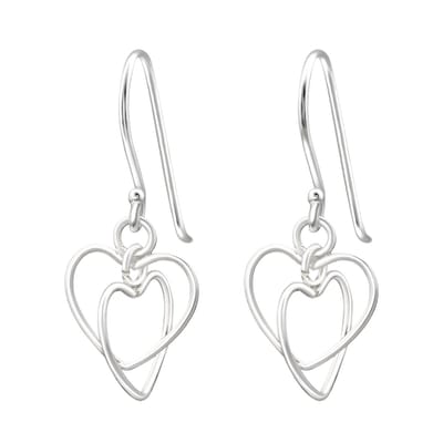 Montebello Oorbellen Adda - 925 Zilver E-Coating  - Hart - ∅12mm - 25mm