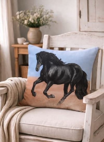 Equine Elegance Collection Kussenhoes - 45x45 cm