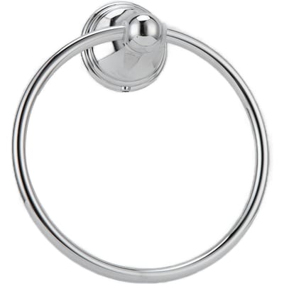Handdoekring RVS Handdoekhouder Wandgemonteerd Handdoekrek Badkamer Hardware Rek(893 Verchroomd ) gray