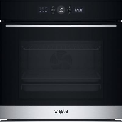 Whirlpool WOI5S8HM1SXA - Inbouwoven - 73 l - Zwart - Roestvrijstaal - Zelfreinigend Hydrolytisch - Grill Stoom koken - Touch