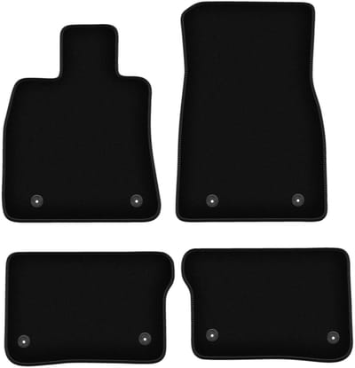 BASIC zwarte velours matten voor: Cadilac CT6 0 (2016-)
