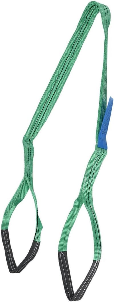 Polyester Hijsband - Hefband Draagband - Materiaal Transport - Hoge Sterkte - 4 Meter 2 Ton - Groen