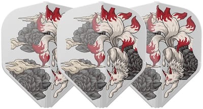 L-Style EZ L1 Rika Aoi White - Dart Flights