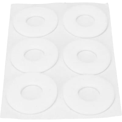 Dissolvants de Cors Ronds Feutre Callosités Pieds Anti Douleur Anti Usure Protection Patch Œillet white