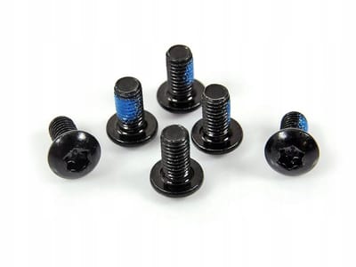 Accent - Schroeven voor Remschijf - Zwart - T25 - Set van 6