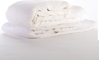 Zijden 4 Seizoenen dekbed set Belcanto (175+300 g/m2) - katoenen tijk - Silk Heaven - 240x200cm