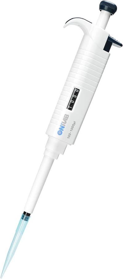 Micropipet Verstelbaar Volume 5-50 µl Nauwkeurige Laboratorium Pipet Autoclaveerbaar