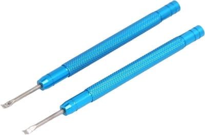 Multifunctionele Horloge Naald Verwijder Tool - 2 Stuks Duurzaam Gereedschap voor Horlogemakers en Horloge Reparatie