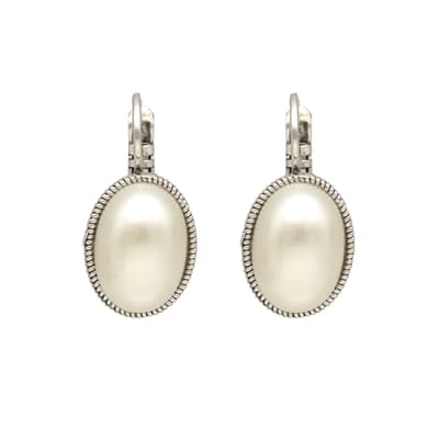 Camps & Camps Oorhangers 1A030 Pearl White