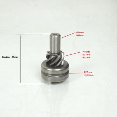 teknix kickmoer voor peugeot 50 speedake scooter nieuw