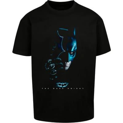 Merchcode DC Comics Batman - The dark Knight Heavy Oversize Heren Tshirt - XS - Zwart