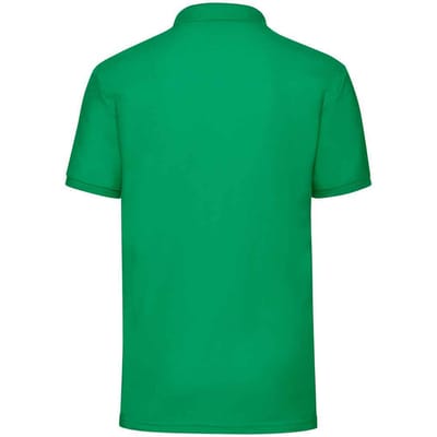 Fruit of the Loom Heren Piqué Polo Shirt (Kelly Groen)