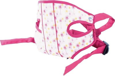 Poppenbuikdrager - Draagzak poppen - Poppen meenemen - Verstelbaar design - 30-48 cm poppen - Meerkleurig