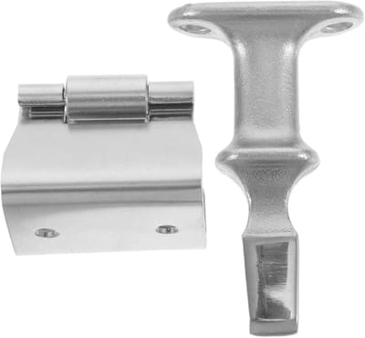 Deurvanger RVS - Deurstopper - Deuren Open Houden - Stille Magnetische Grip - 7 cm - Zilver