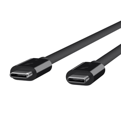 Thunderbolt 3-kabel Belkin F2CD084BT0.8MBK 80 cm