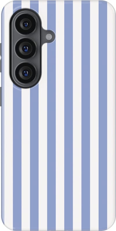 DripCase Gestreept Hoesje Samsung Galaxy S26 | Backcover met Mag | Stripes Motief | Trendy Case Samsung Galaxy S26 met Strepen Ocean Lane