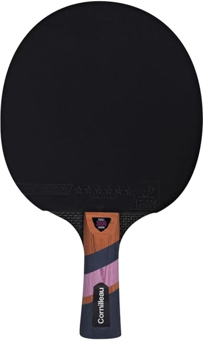 Tafeltennisracket - Pingpongbatje - Wedstrijd Spelen - 6 Sterren ITTF Coating - 2.2mm Schuim - Zwart