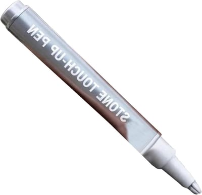 Grafsteen Marker - Reparatiestift Belettering - Herdenkings Belettering - Duurzaam Weerbestendig - 16 cm - Zilver