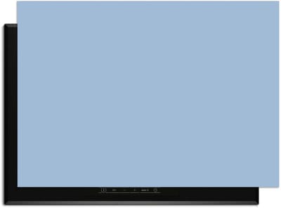 KitchenArt - Clear Sky – Inductie Beschermer - 83x51.5 cm - Kookplaat Beschermer - Luxe Afdekplaat Inductieplaat - Anti-slip & Oprolbaar - Beschermmat Inductiekookplaat