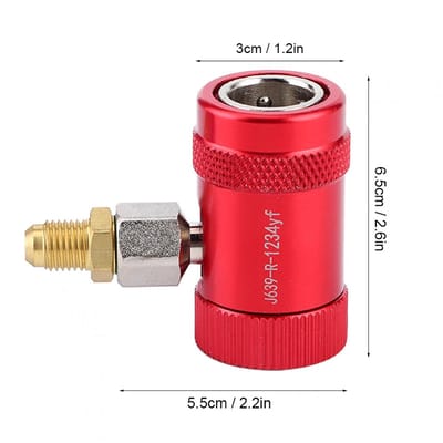 Dailygoods - Professionele Quick Coupling Adapter voor R1234yf Koelmiddelen