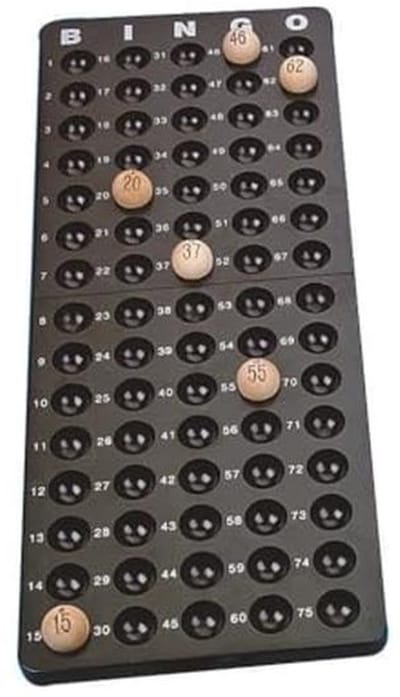 Bingo Master Bord voor Bingospel