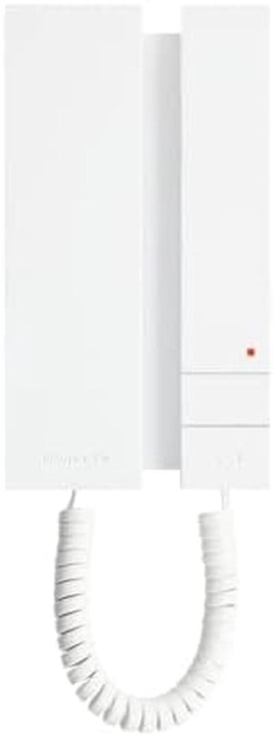 Mini Intercom - Deurcommunicatie Systeem - Veilig Thuis - Twee Knoppen - 103 x 190 x 30 mm - Wit