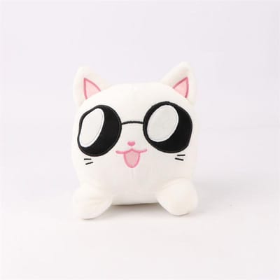 Anime Zachte Gojo Kat Pluche Poppen Cartoon Kat Pluche Speelgoed Knuffeldieren Kussen Woondecoratie Kinder Verjaardagscadeaus