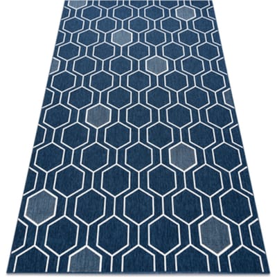 Kleden Rugsx Tapijt SPRING 20404994 Zesho blauwkleuring 80x150 cm