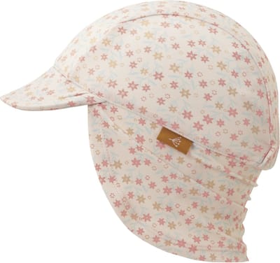 Fresk UV 50+ Zonnehoed voor kinderen 62 – Beschermende Reishoed – Hoofdbescherming Meisjes - Roze - Garden Flowers