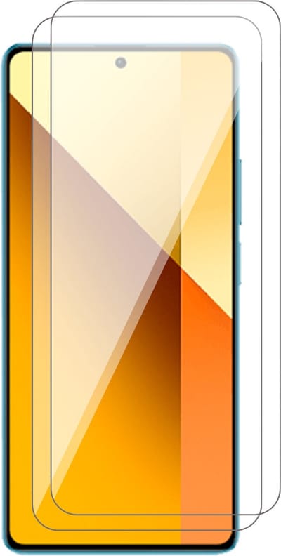 Screenprotector geschikt voor Xiaomi Redmi Note 13 5G - 2x Glas Screen Protector