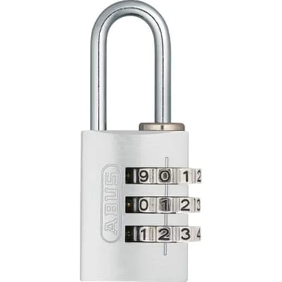 Abus Combinatieslot Ca2/20 - Massief Aluminium Voor Kluisje - Behuizing 20 Mm