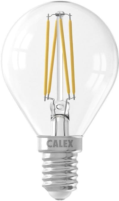 Calex E14 LED Kogellamp Helder | 3.5W 250Lm 2700K | 220-240V 827 P45 | Dimbaar