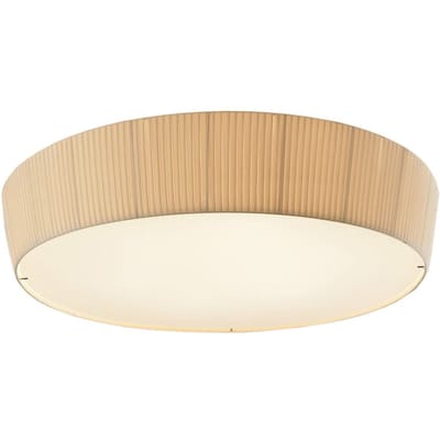 Bover LED plafondlamp Plafonet, Ø 95 cm, crèmekleurig