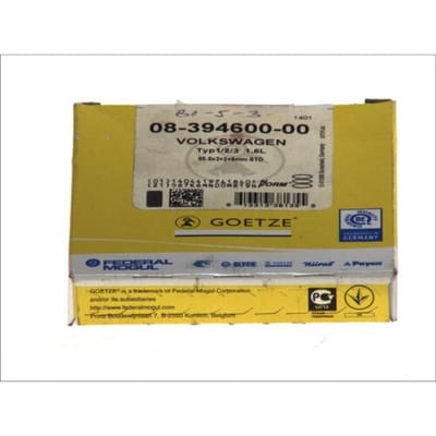 Goetze Engine Zuigerveren set GOETZE 08-394600-00