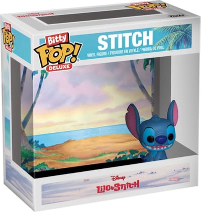 Funko Bitty Pop! Deluxe: Stitch (Beach) !Let op, dit zijn mini figuurtjes (zie foto)!