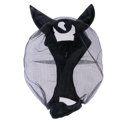 Nomad Tales vliegenmasker met oren, zwart ponypaard