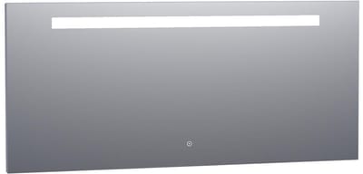 Brauer Garnet Spiegel - Rechthoekig - 160 cm - met Directe LED-Verlichting - Dimbaar - met Touchbediening