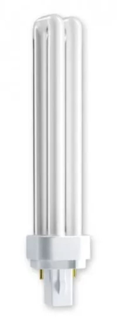 True-light 13 watt CFL, G24D1 Volspectrum daglicht CFL lamp, 5500 kelvin, CRI 96 met uva en uvb