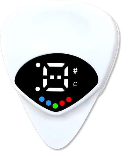 Portable 2-in-1 Gitaar Stemapparaat – Stemapparaat voor Gitaar, Bas, Viool, Ukelele en Chromatisch stemmen – Gitaar Tuner