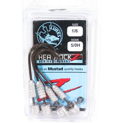 Tackle Tactics TT Headlockz HD jigkop 1/6 oz 5/0 4/verpakking (3092)