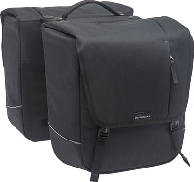 New Looxs Nova Double Dubbele Fietstas Racktime - Afneembaar - 32 liter - Zwart