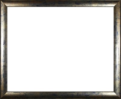 Colorado MDF fotolijst 20x29 cm, blauw, goud gevlekt