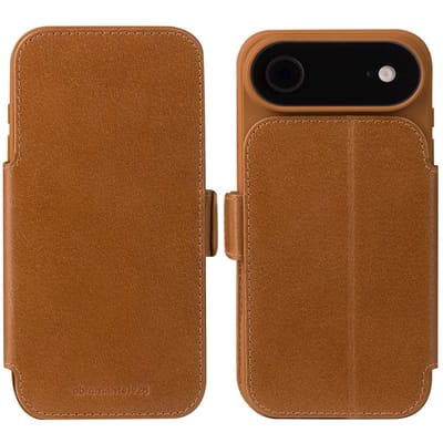 dbramante1928 Copenhagen Bookcase geschikt voor Apple iPhone Air - Tan