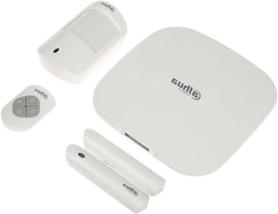 Draadloos Huisalarm - Beveiligingssysteem Kit - Woning Beveiligen - Tot 150 Apparaten - 12 Meter Bereik - Wit