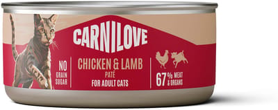 Carnilove can chicken / lamb - 12x100 gr