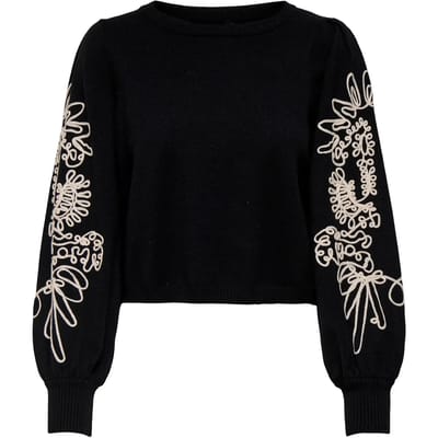 ONLY - ONLMAGNOLIA LS DETAIL PULLOVER KNT NOOS - Meisjes - Lange mouwen shirts