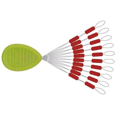 Vleesetende drijver Fox Rage Predator Float Stops Red (x20)