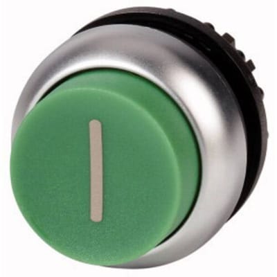 Eaton 216657 M22-DH-G-X1 Druktoets Kunststof frontring Groen 1 stuk(s) Piece