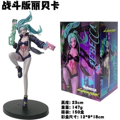 Cyberpunk Lucy Rebecca David Martinez Johnny Silverhand Actiefiguur Speelgoed with box