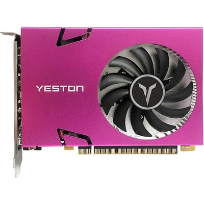 Yeston GT730-4G 4HD 4-Scherm Grafische Kaart 4G/128bit/DDR3 Geheugen Ondersteunt Gesplitst Scherm 10-bit Kleur GT730-2G 4HD roze